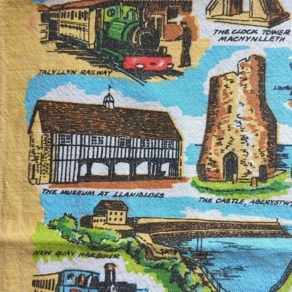 Vintage Wales Tea Towel - Picture 6 of 10